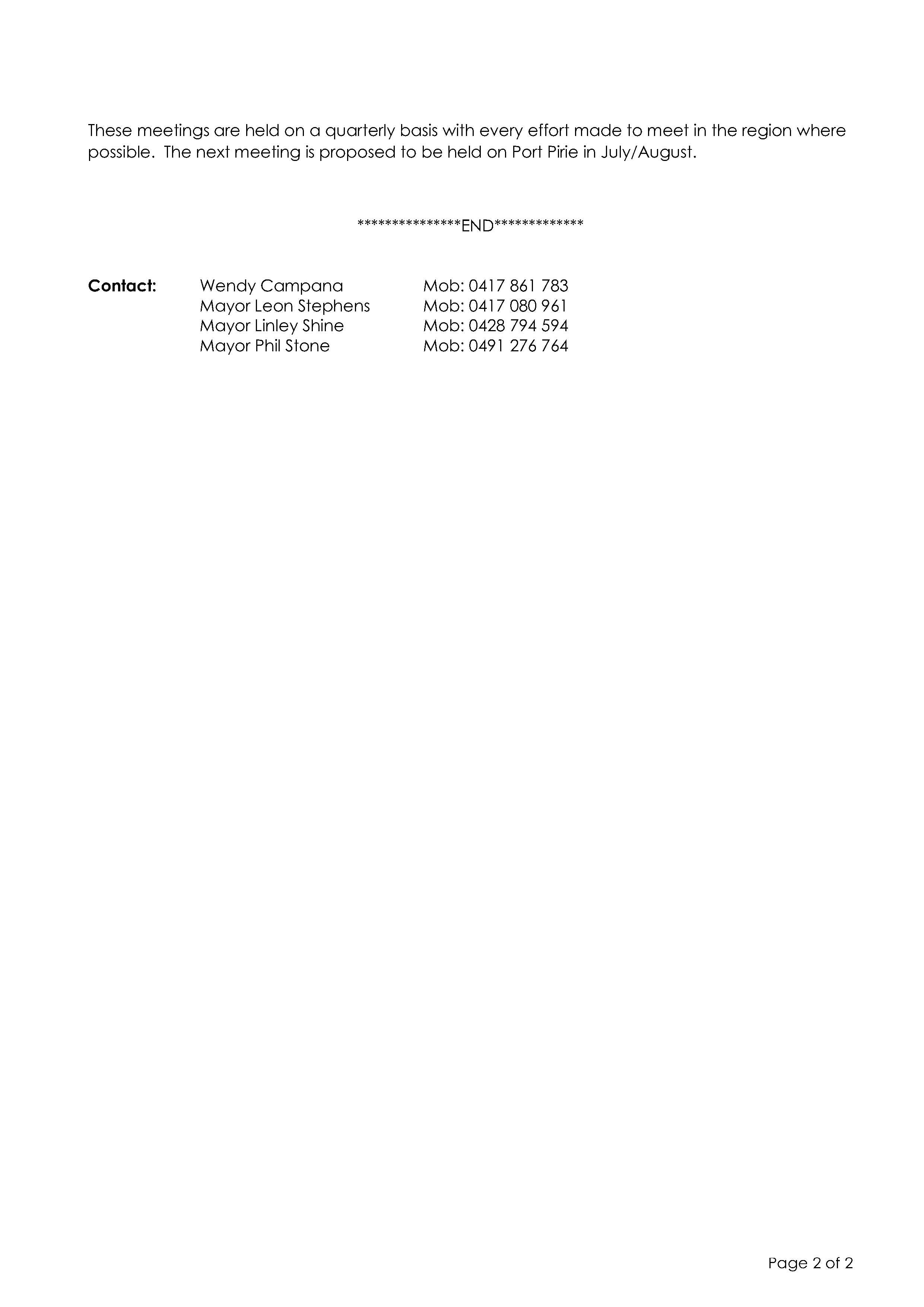 media release SGC page 2