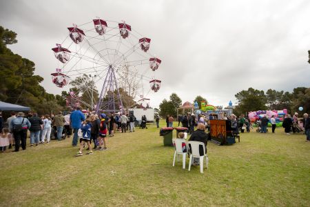 Ferris Wheel at Port Pirie SALA Winter Festival 2022