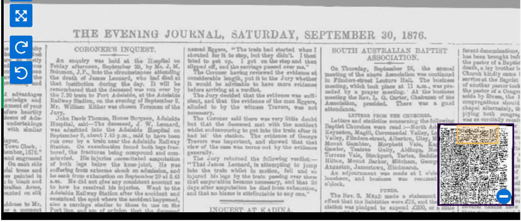 Notice of Proclamation of Port Pirie courtesy Trove