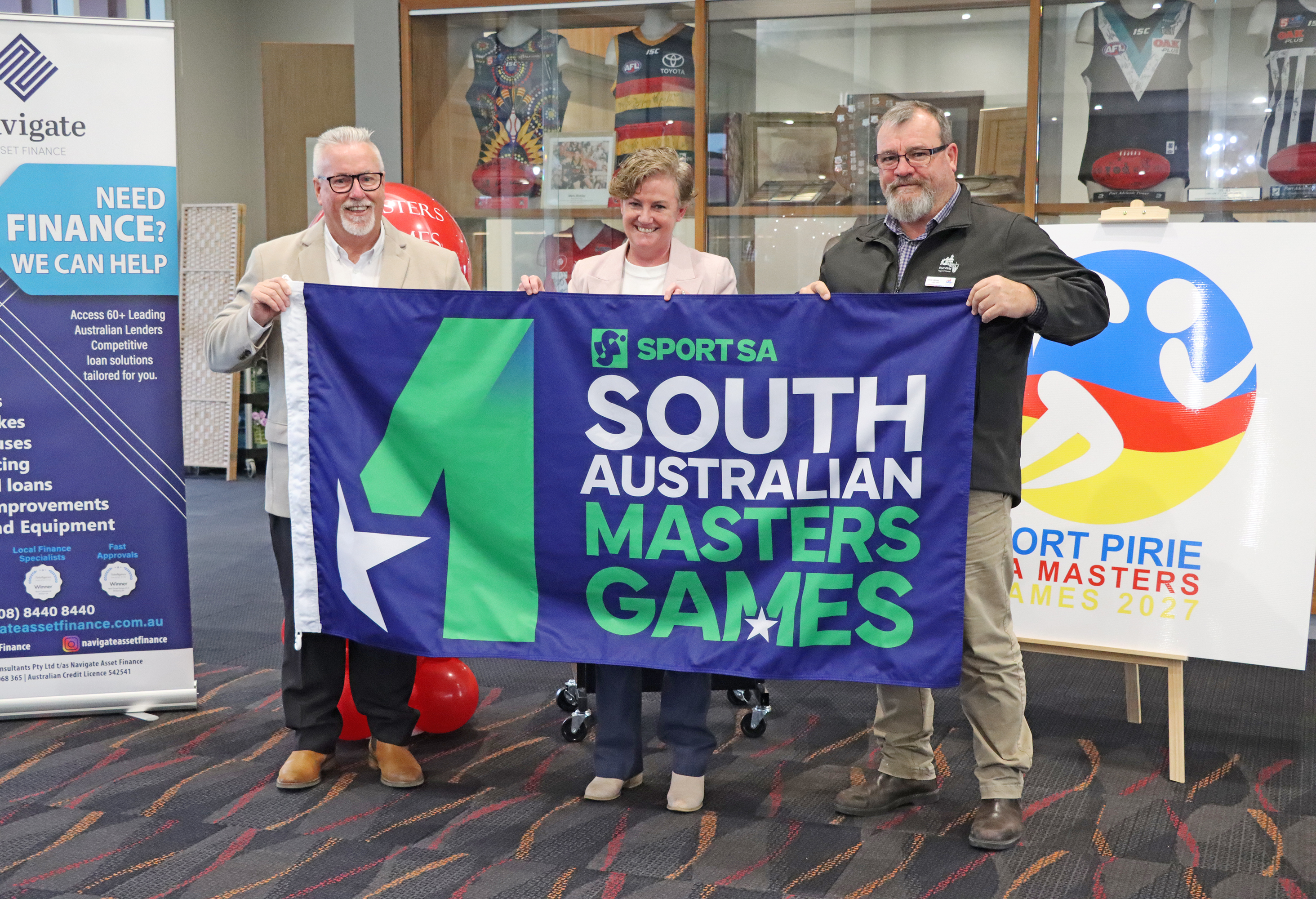 Launch of the 2027 Masters Games at the Port Pirie Sports Precinct