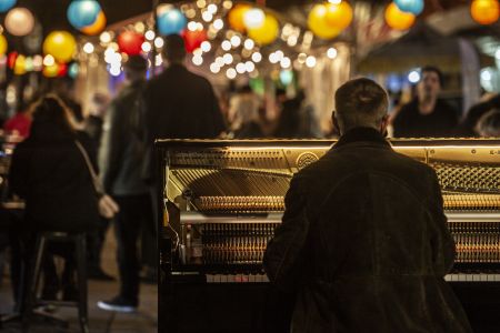 The Piano Man at Port Pirie SALA Winter Festival 2022