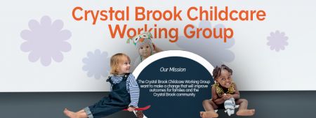 Crystal Brook Childcare Working Group banner