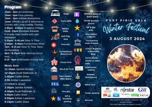 event program for winter festival