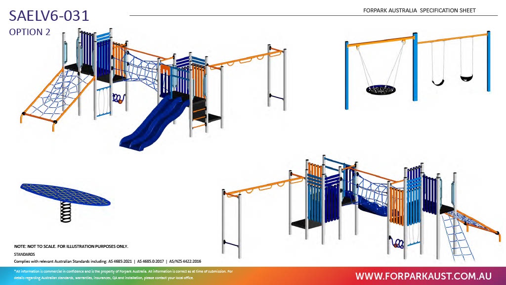 Concept plan for new playground at Plenty Street