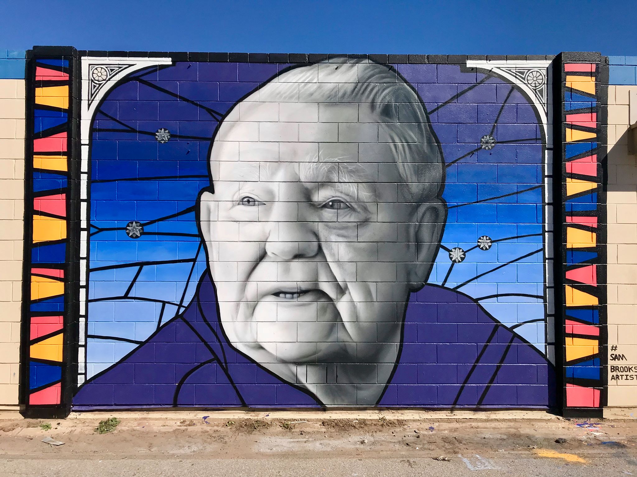 Des Parker Mural Des Parker Mural