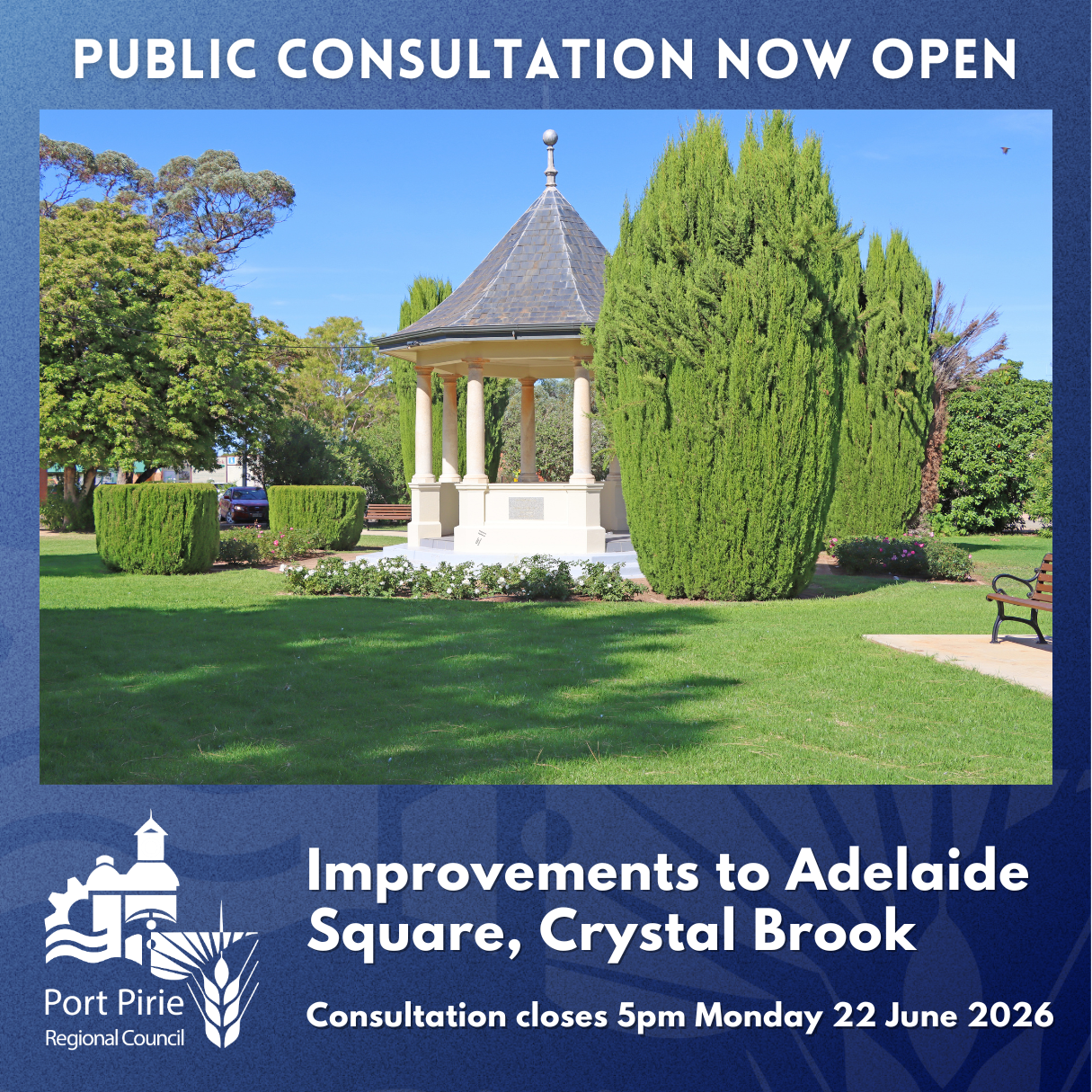photo of rotunda at adelaide square