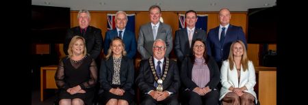 group photo of Elected Members