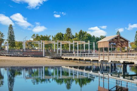Image of Solomontown Beach, Port Pirie featuring new deck and shelter