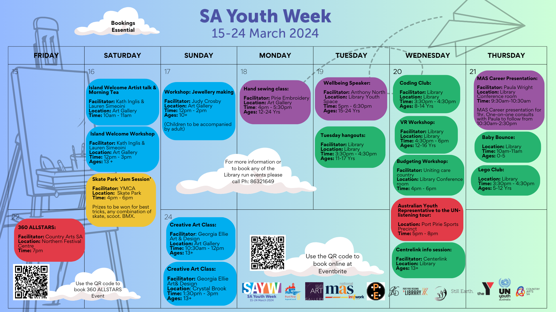 sa youth week 2024 calendar of events